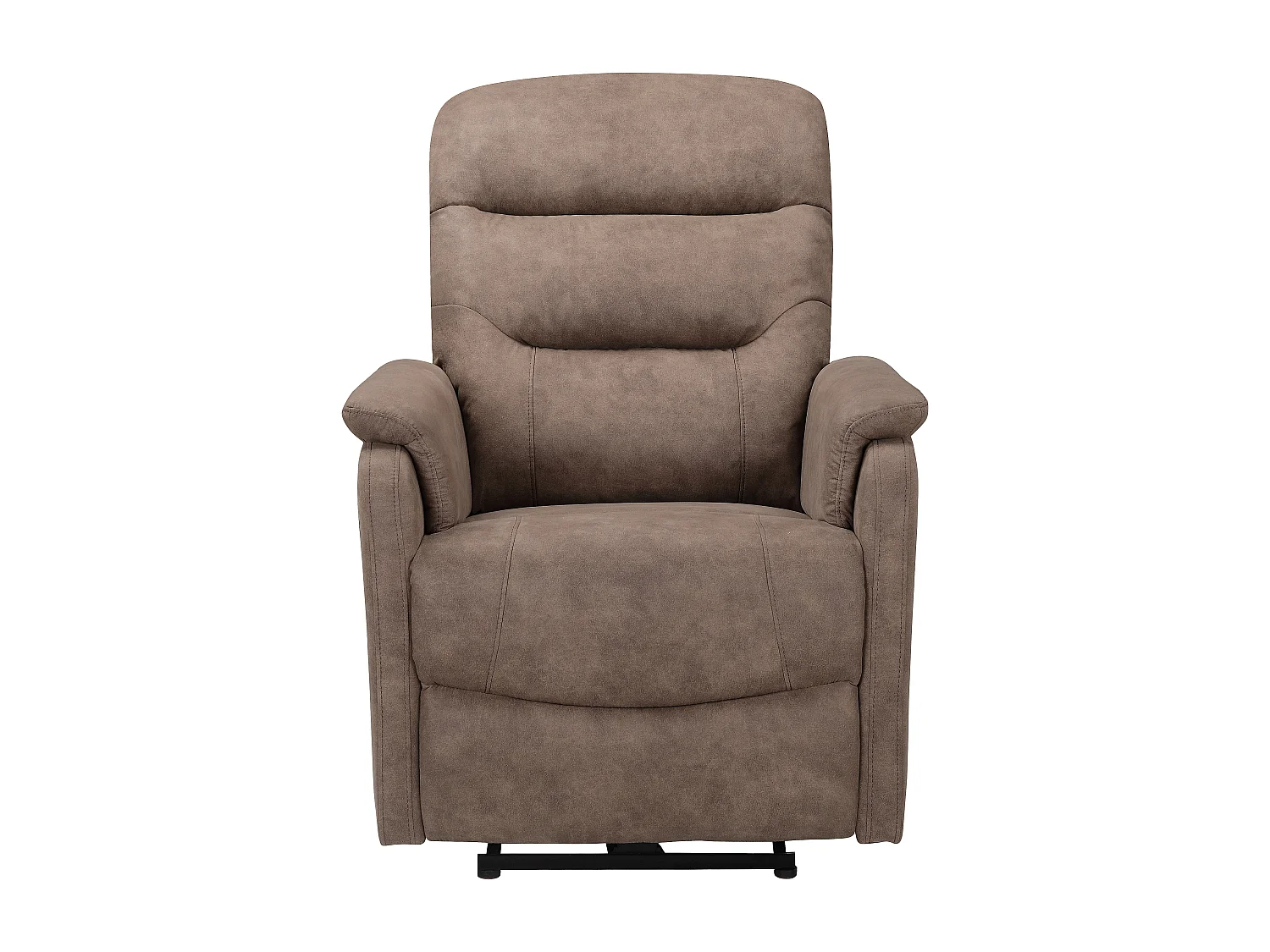 Coullon | Relaxfauteuil met elektrische functie Microfiber Taupe