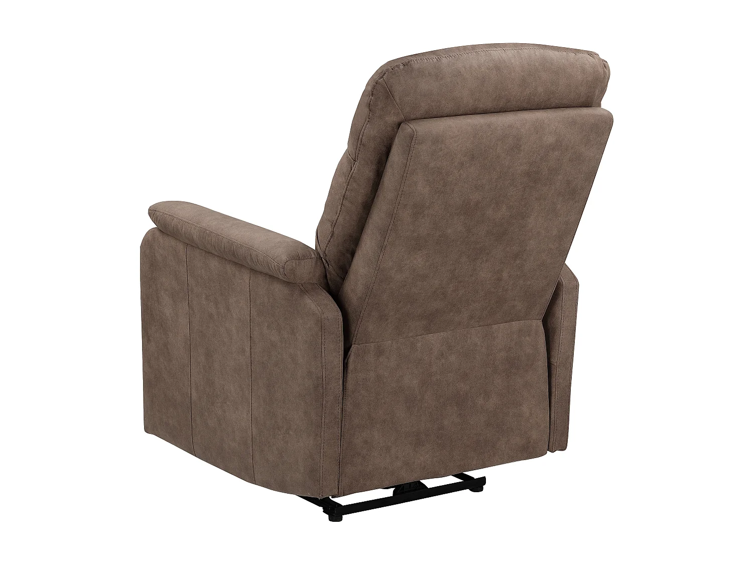 Coullon | Relaxfauteuil met elektrische functie Microfiber Taupe