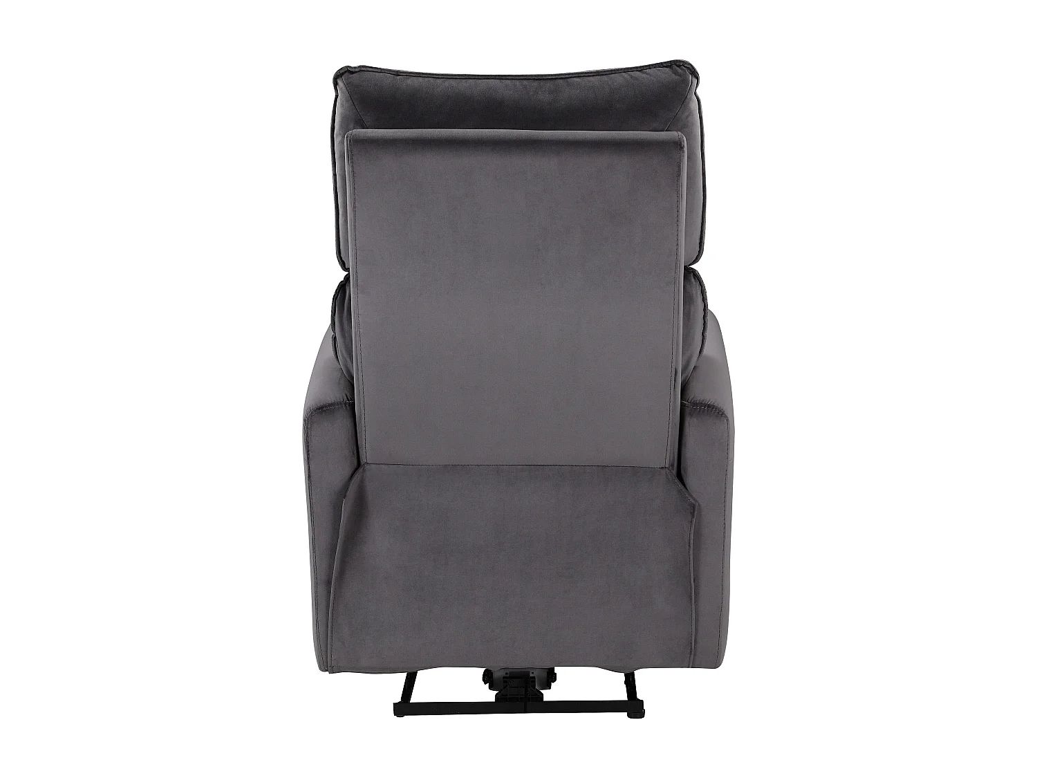 Pineto | Fauteuil de relaxation avec fonction électrique en velours anthracite