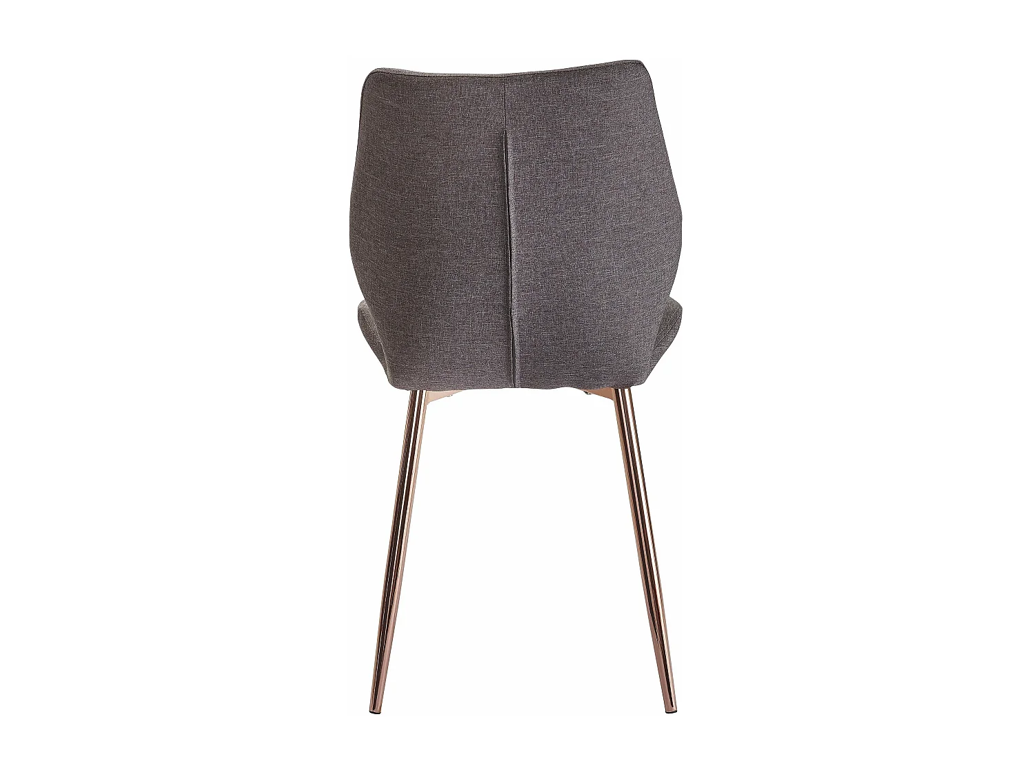 Ayla | Chaise en tissu anthracite, 2 pièces