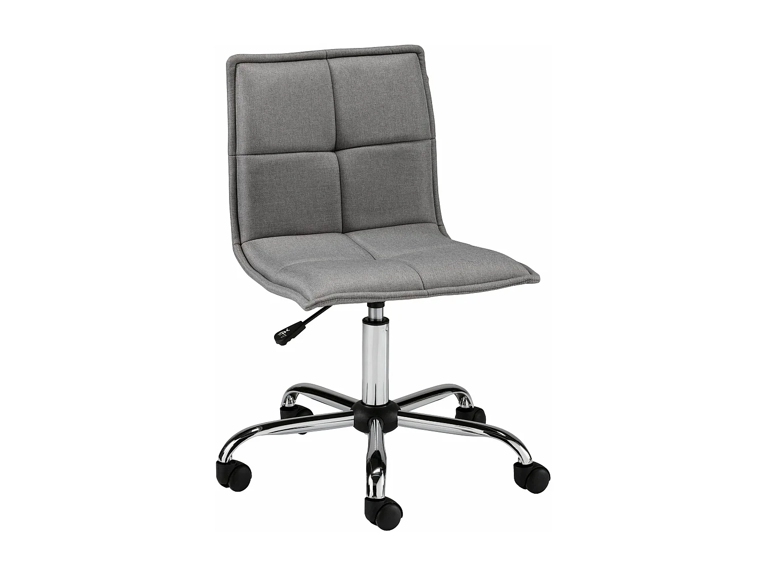 Brandon | Sedia da ufficio in tessuto grigio chiaro