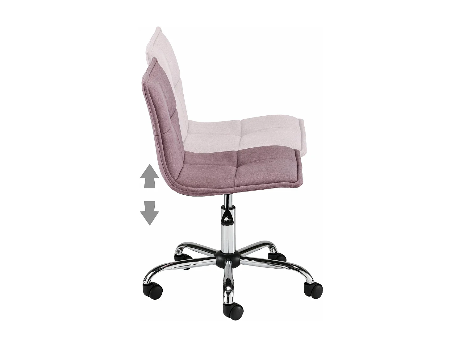 Brandon | Sillón en tejido rosa