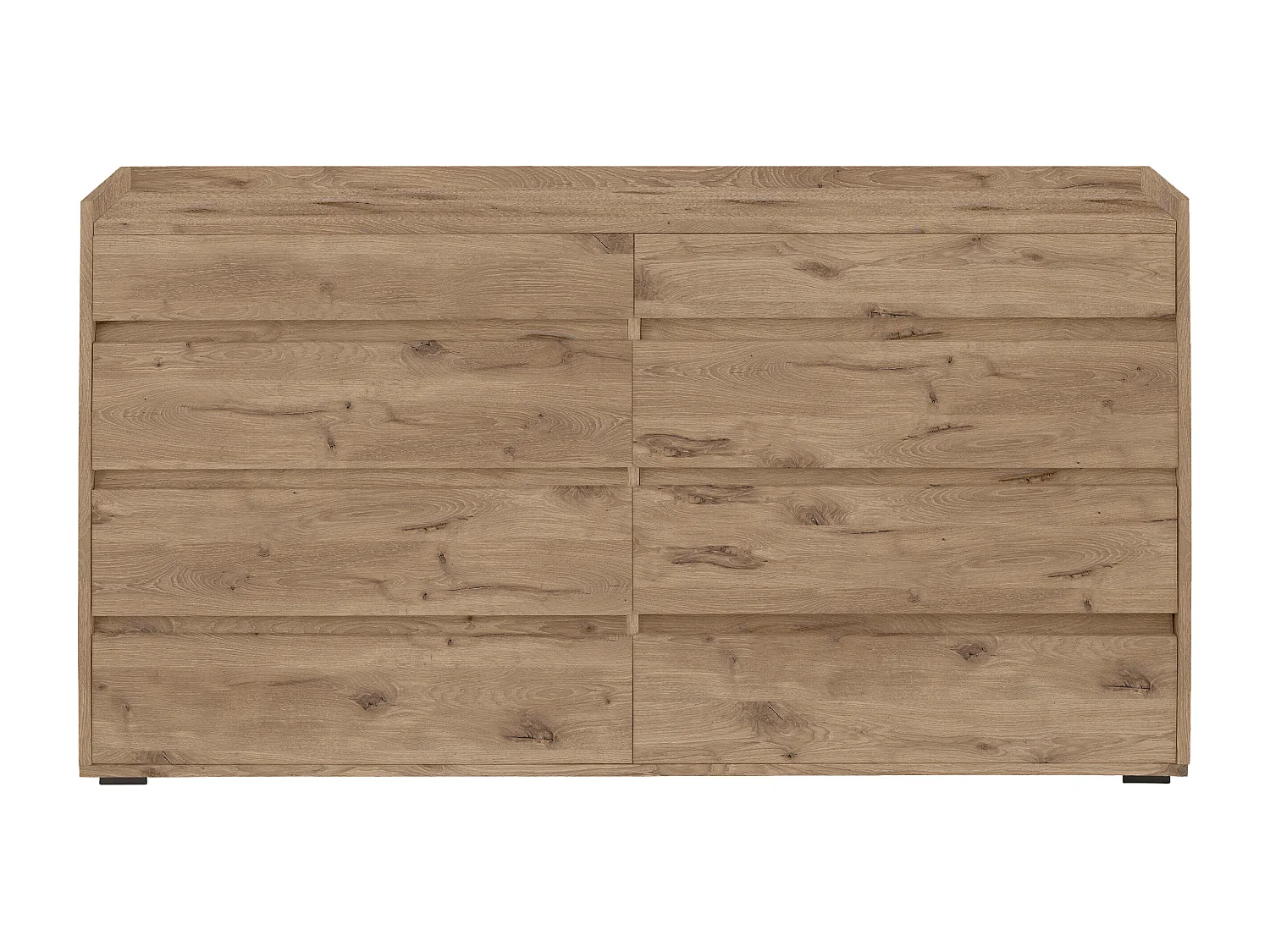 Kosmo | Commode à 8 tiroirs en effet chêne