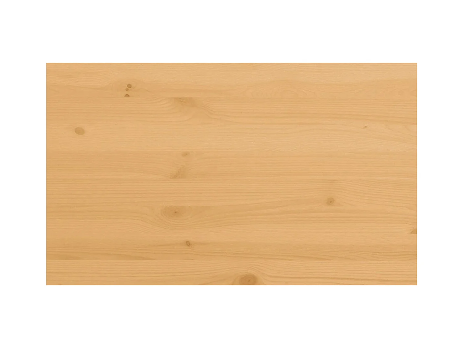 Anita | Meuble évier avec 2 portes en pin teinté blanc