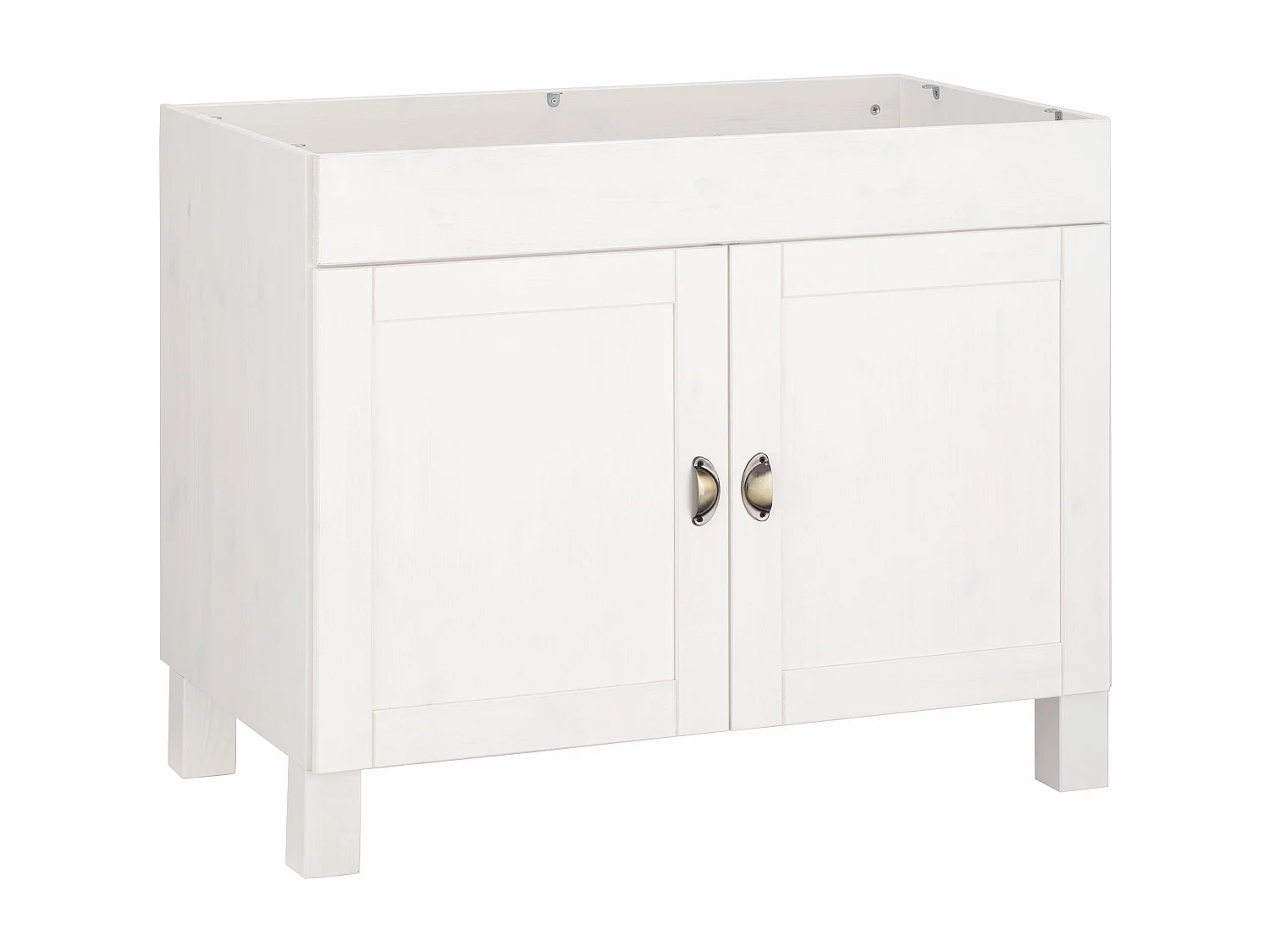 Oslo | Spoelkast 100 cm met 2 deuren in Pine Stained White