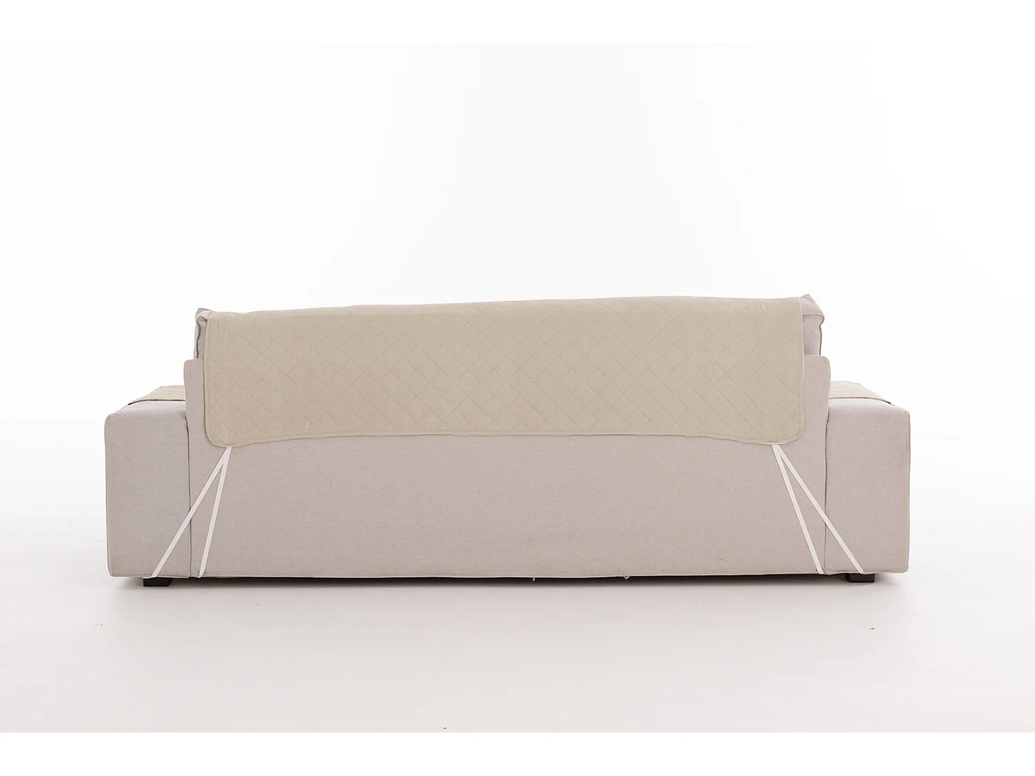 Funda acolchoada reversível para sofá Relax Michelle tamanho 3 lugares com 3 aberturas C/00