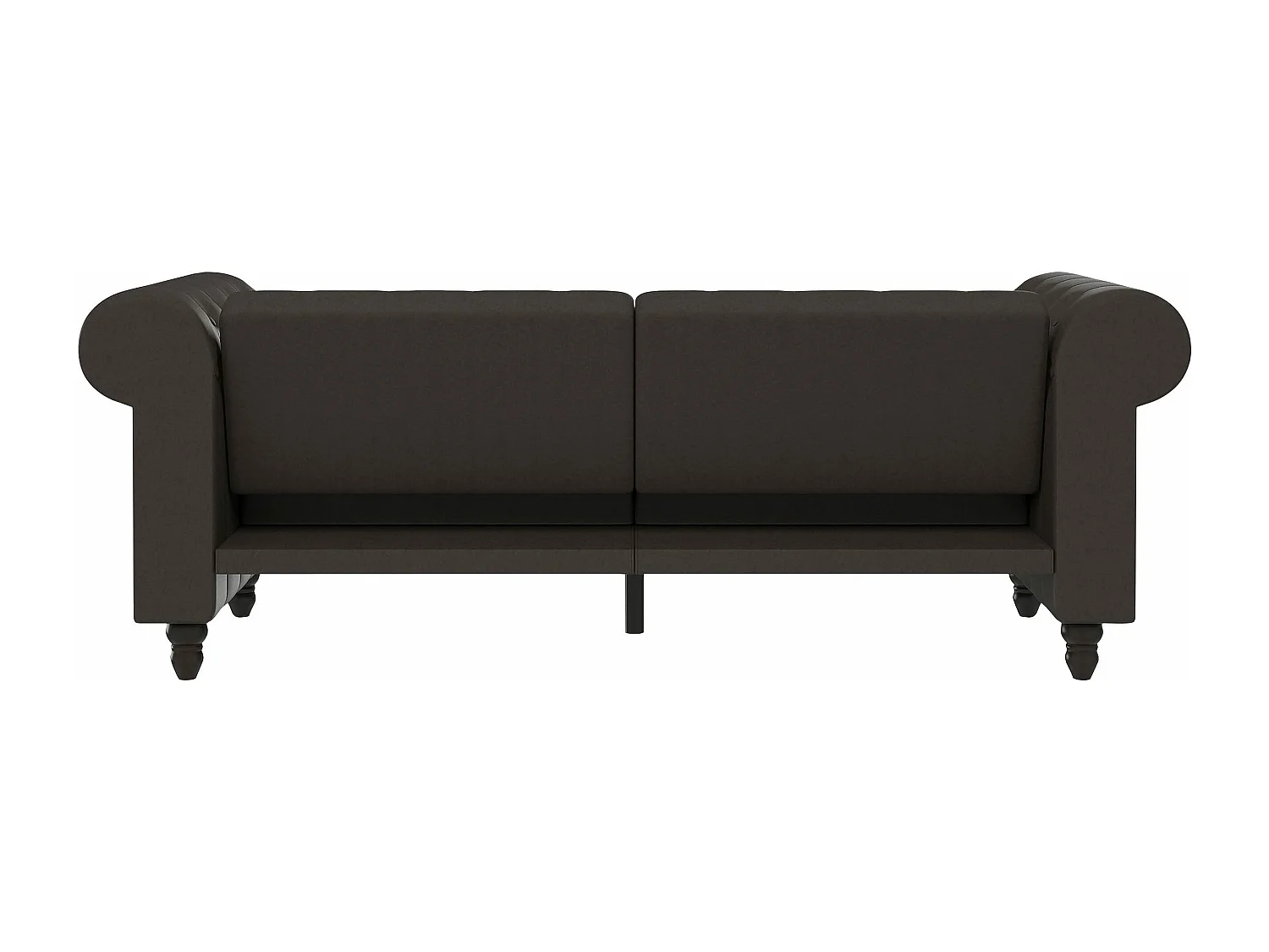 Felix | Canapé-lit 3 places en microfibre anthracite