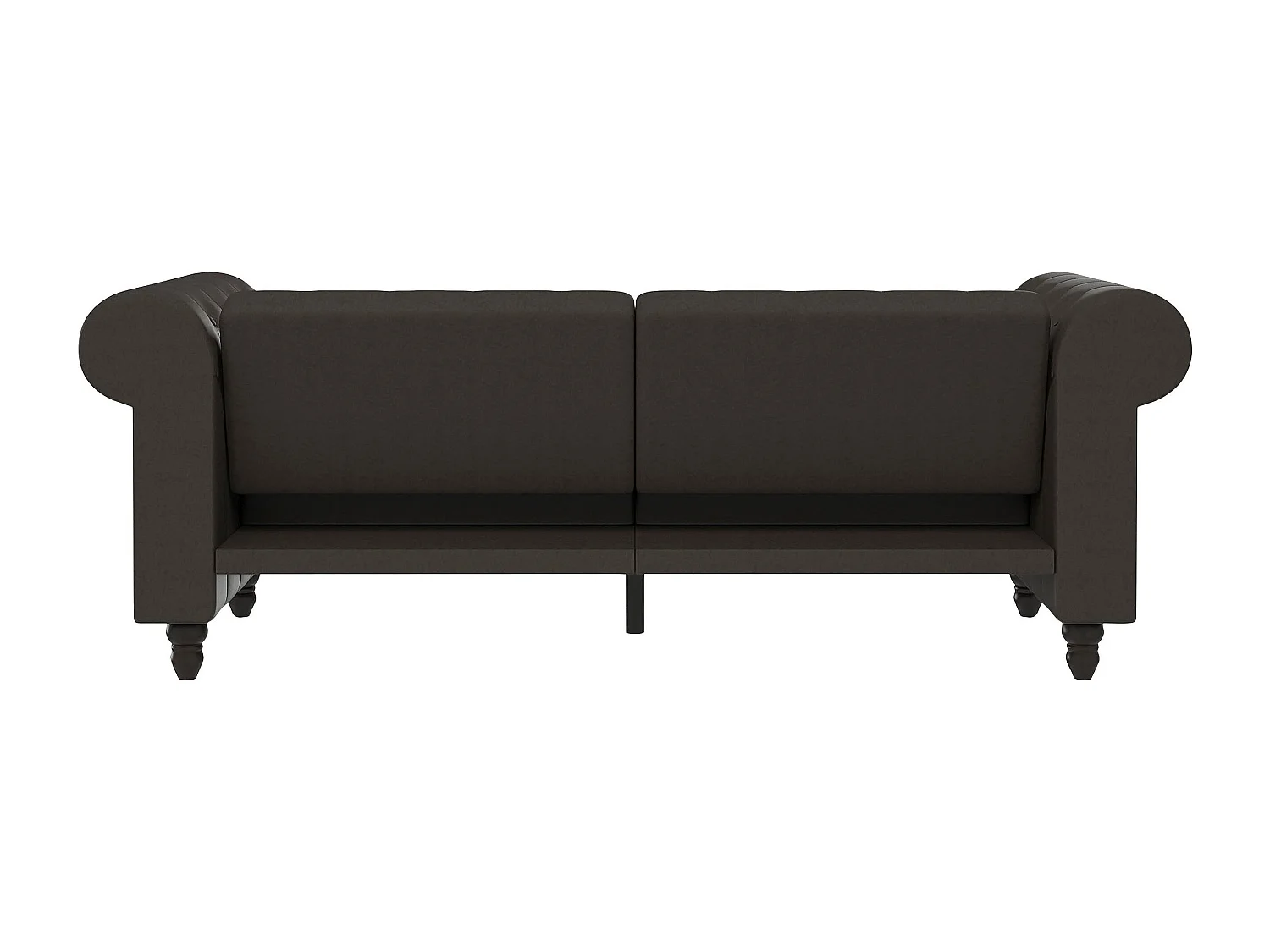 Felix | Canapé-lit 3 places en microfibre anthracite