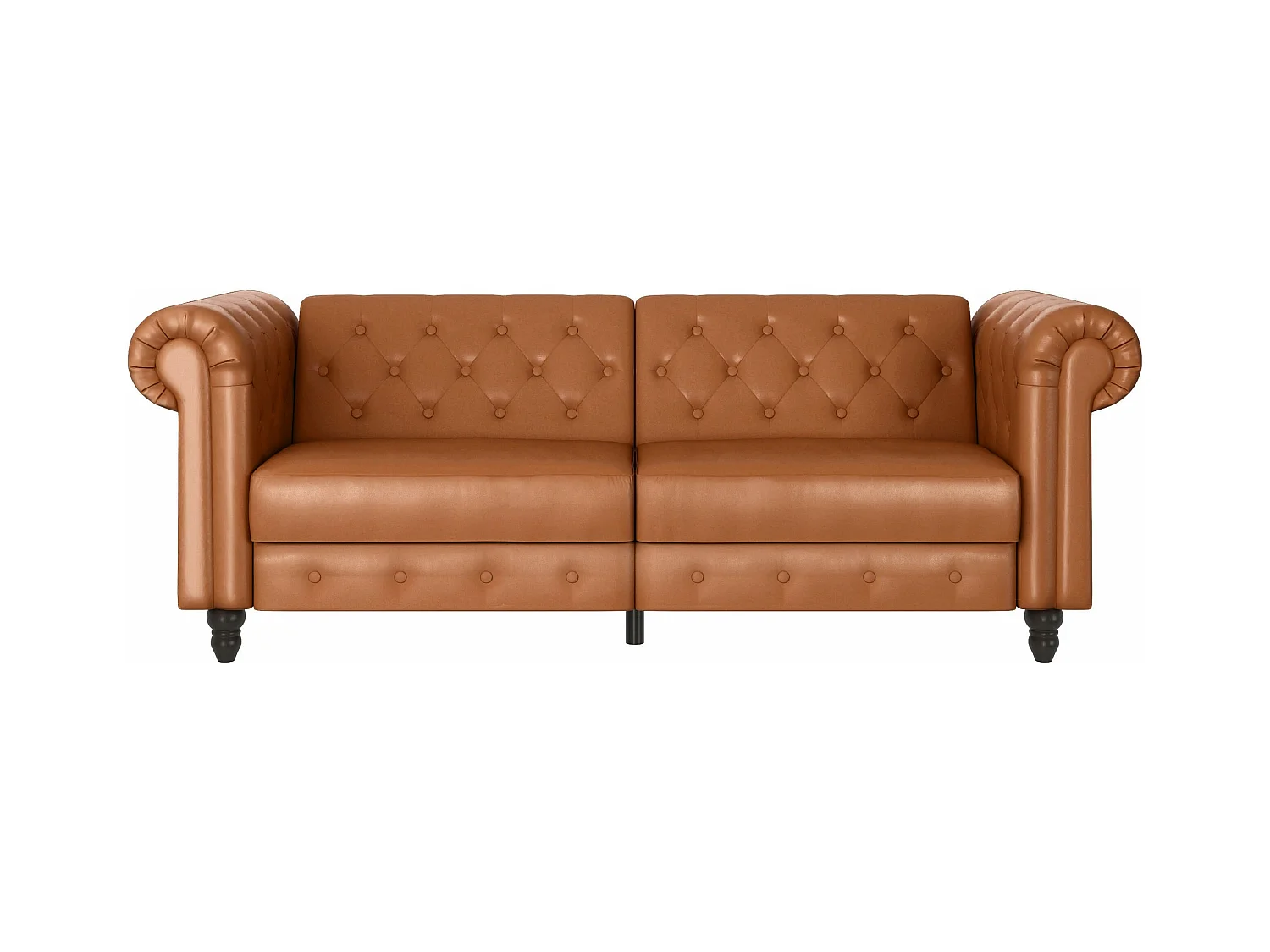 Felix | Slaapbank 3 zits in PU cognac