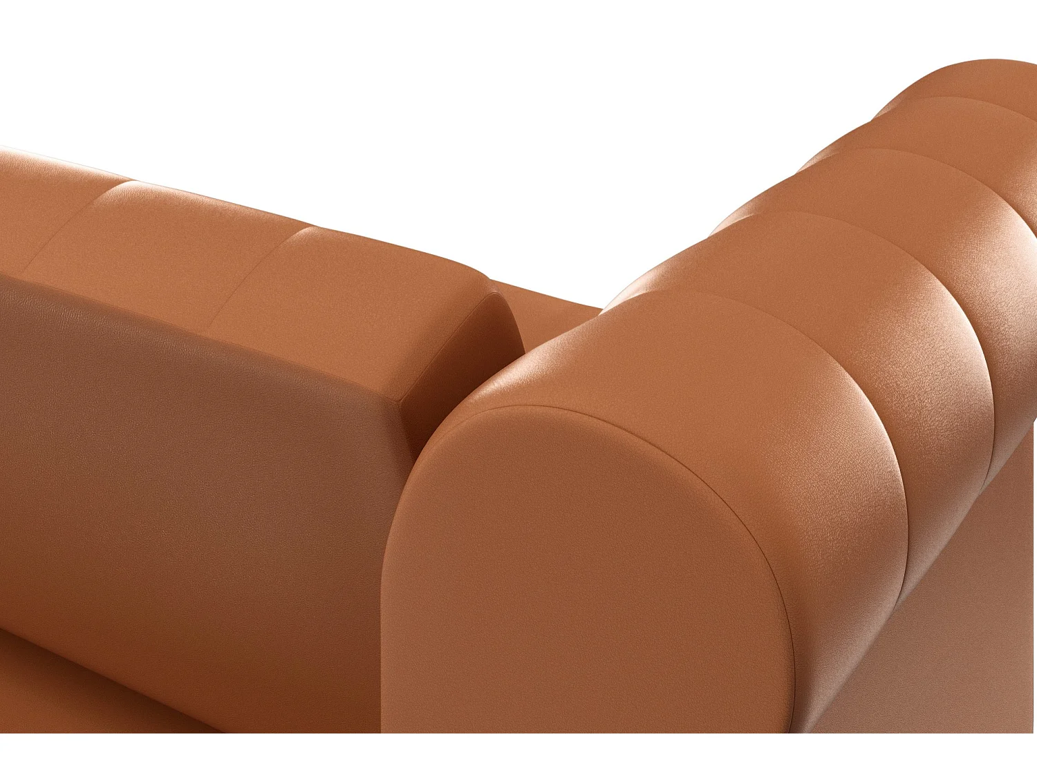 Felix | Slaapbank 3 zits in PU cognac