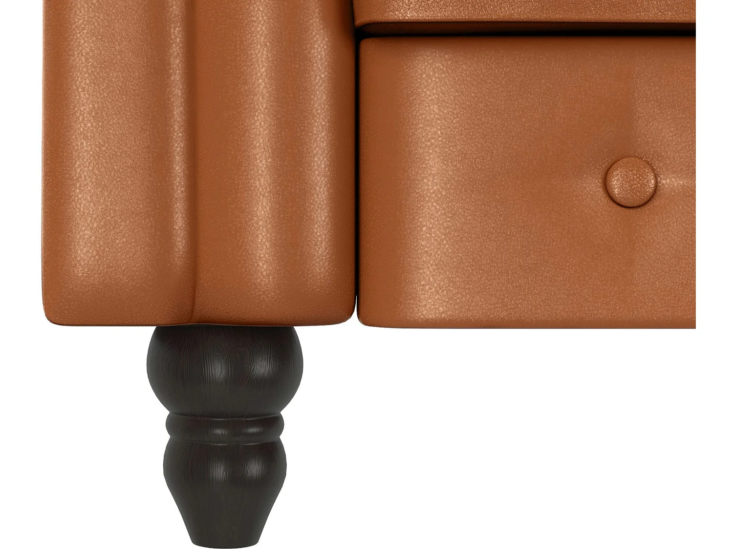 Felix | Slaapbank 3 zits in PU cognac