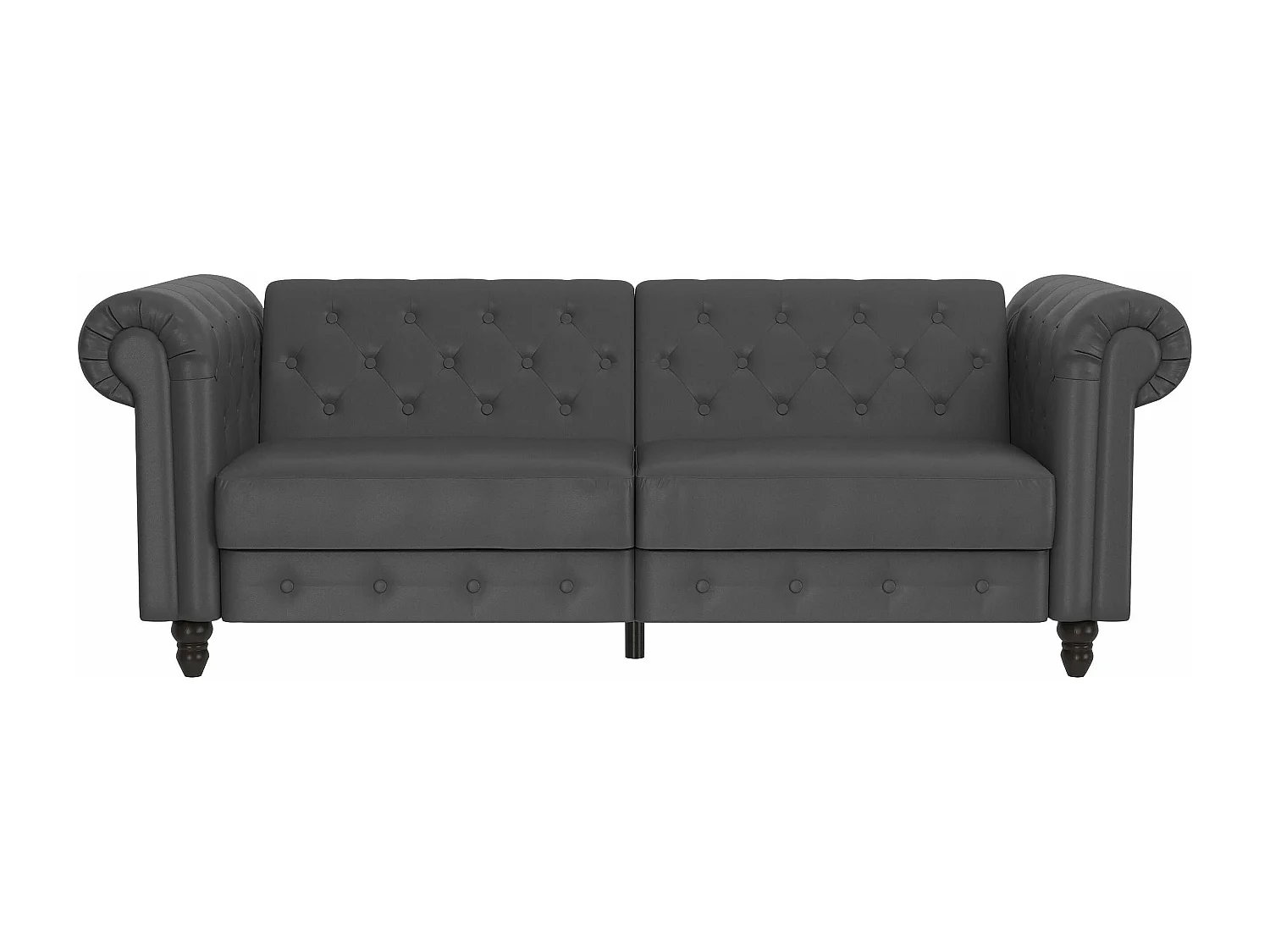 Felix | Sofá Cama 3 Plazas PU Gris