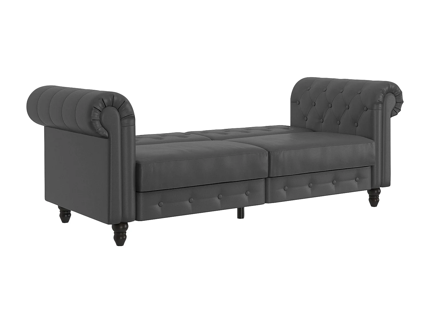 Felix | Sofá Cama 3 Plazas PU Gris