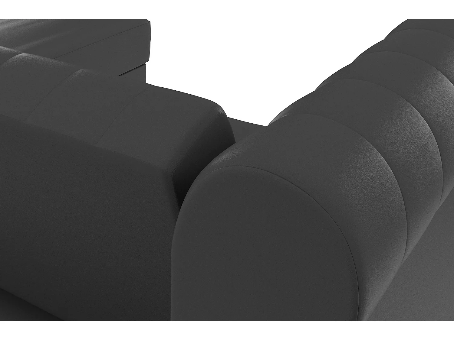 Felix | Sofá Cama Chaise Longue en PU Gris