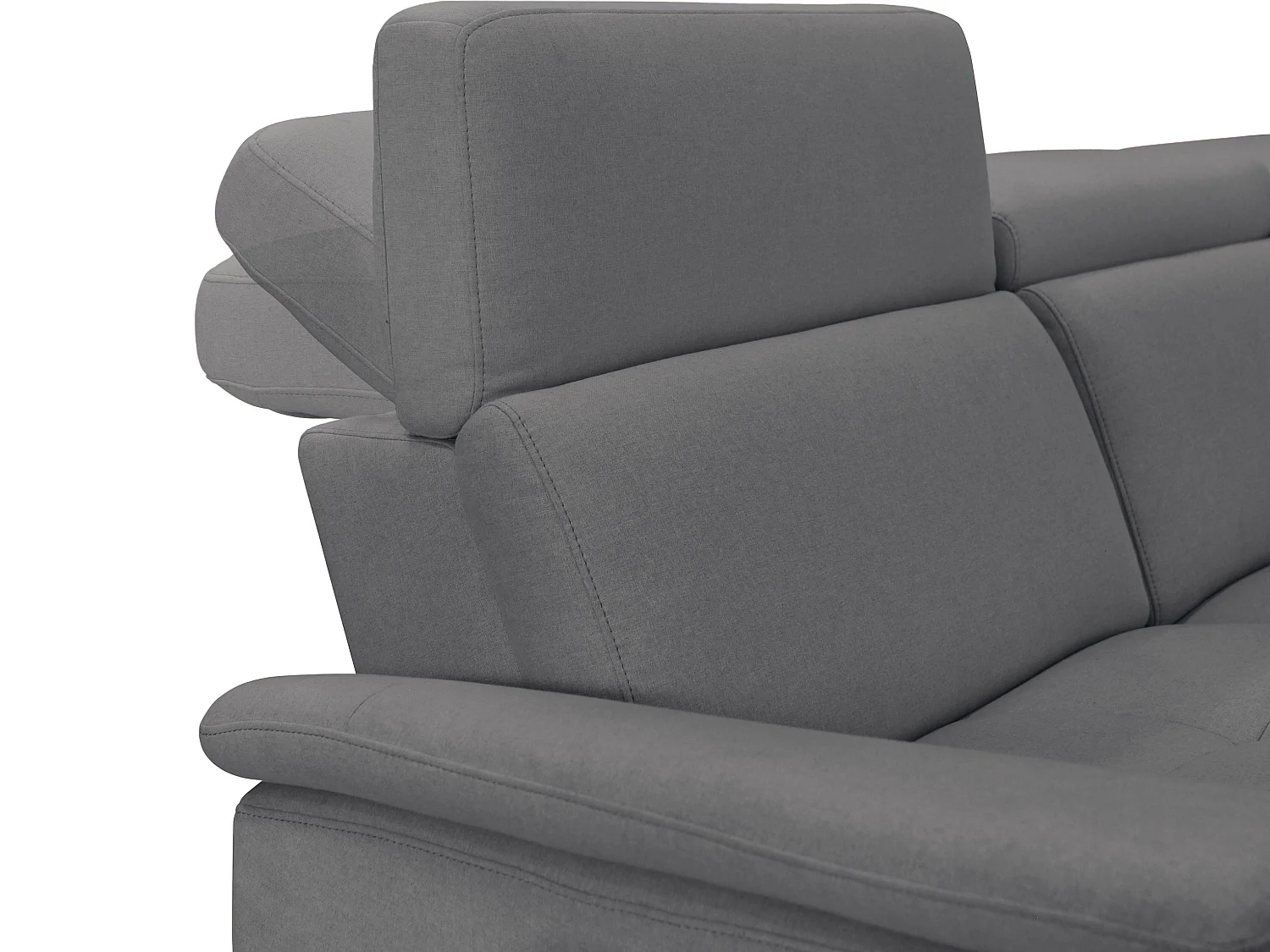 Pareli | Sofa 3-Sitzer Manuel funktion Stoff Anthrazit