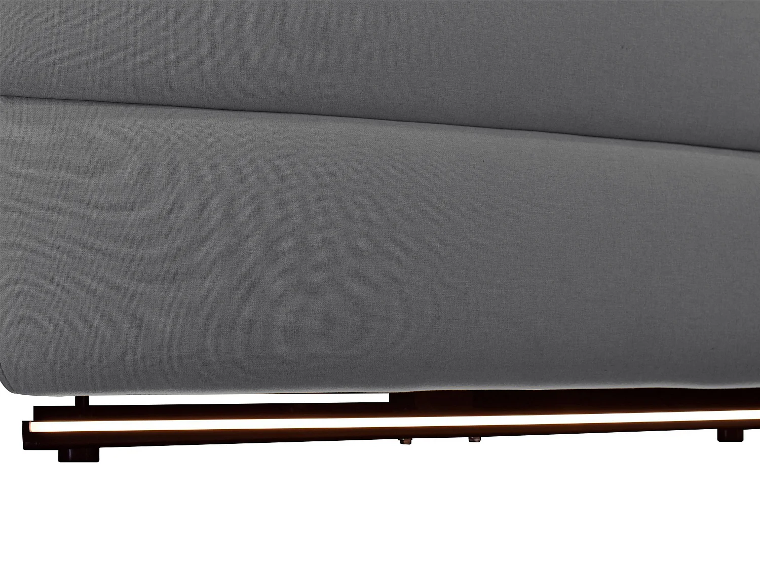 Pareli | Sofa 3-Sitzer Manuel funktion Stoff Anthrazit