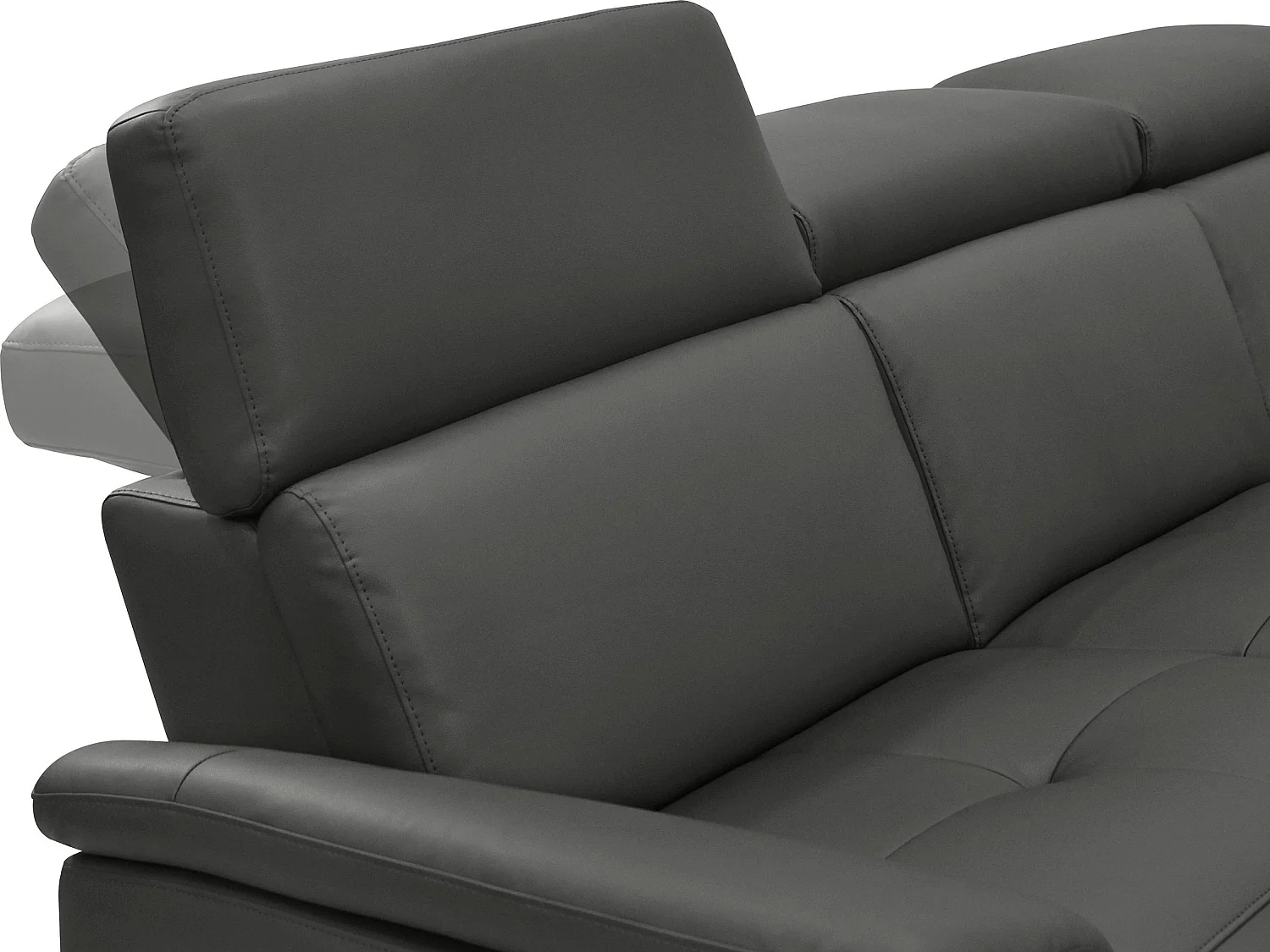 Pareli | Bank 2 zits met elektrische relaxfunctie in PU zwart