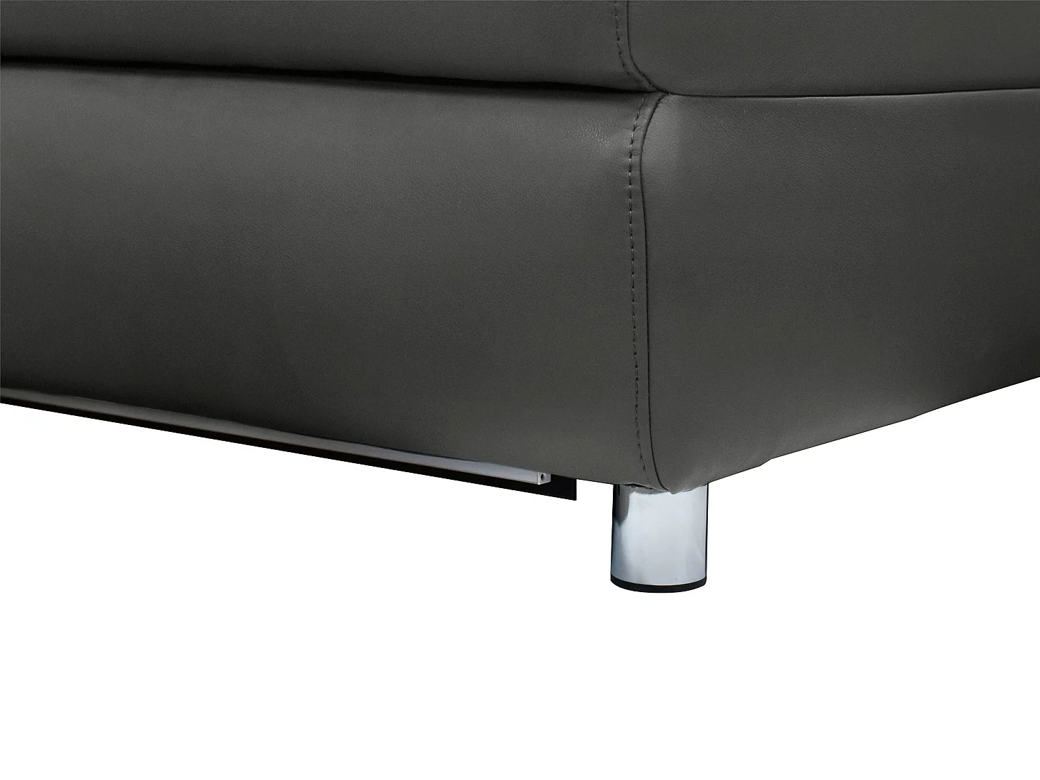 Pareli | Canapé 2 places avec fonction électrique en PU noir