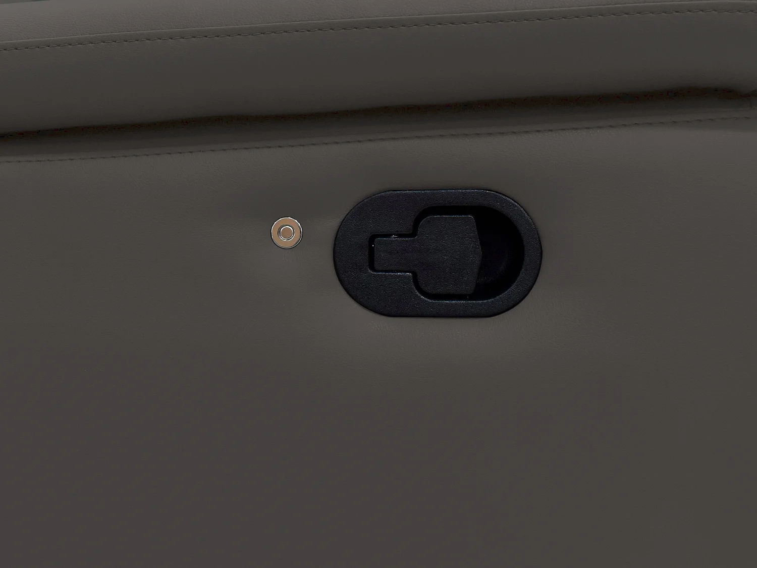 Pareli | Canapé 3 places avec fonction Manuel en PU marron