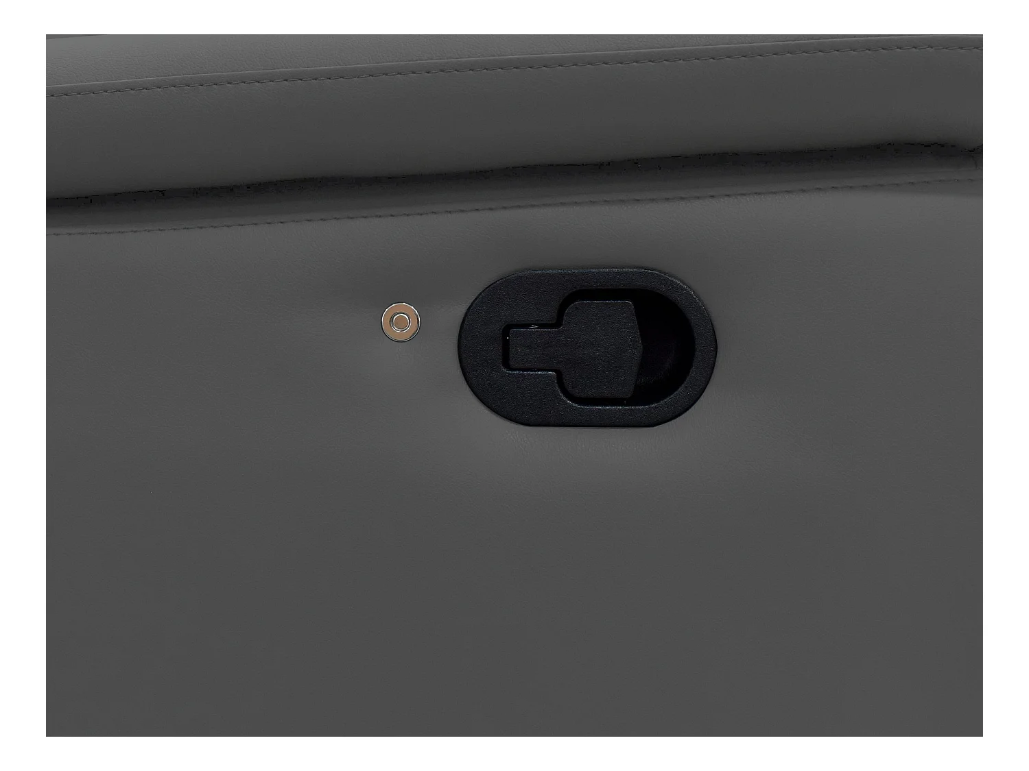 Pareli | Sofa 3 Sitzer Manuel funktion PU Grau