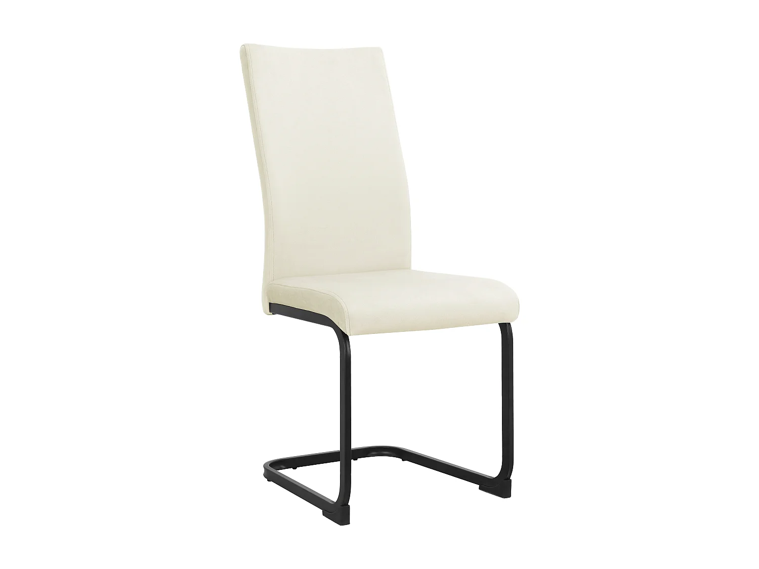 Sia | Eetkamerstoelen in Crème Fluweel 4 Set