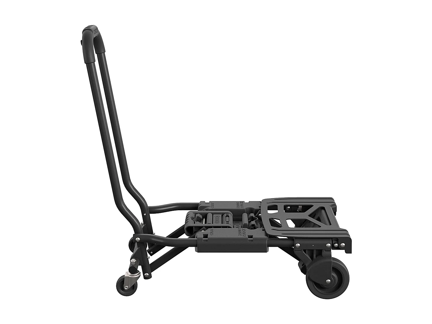 Shifter | Carrello manuale pieghevole 2 in 1 nero