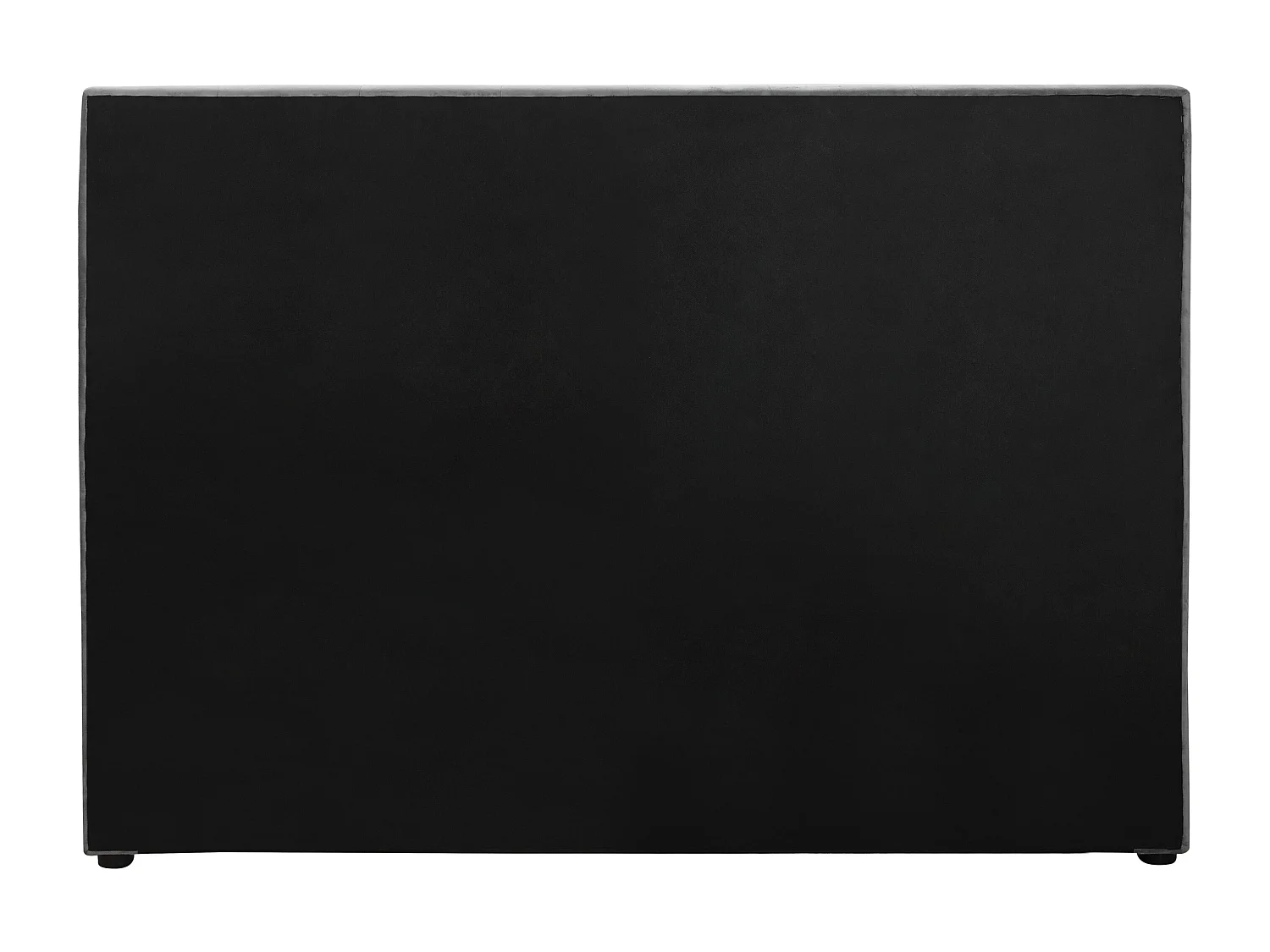 Hamar | Bett 140x200 cm Samt Hellgrau