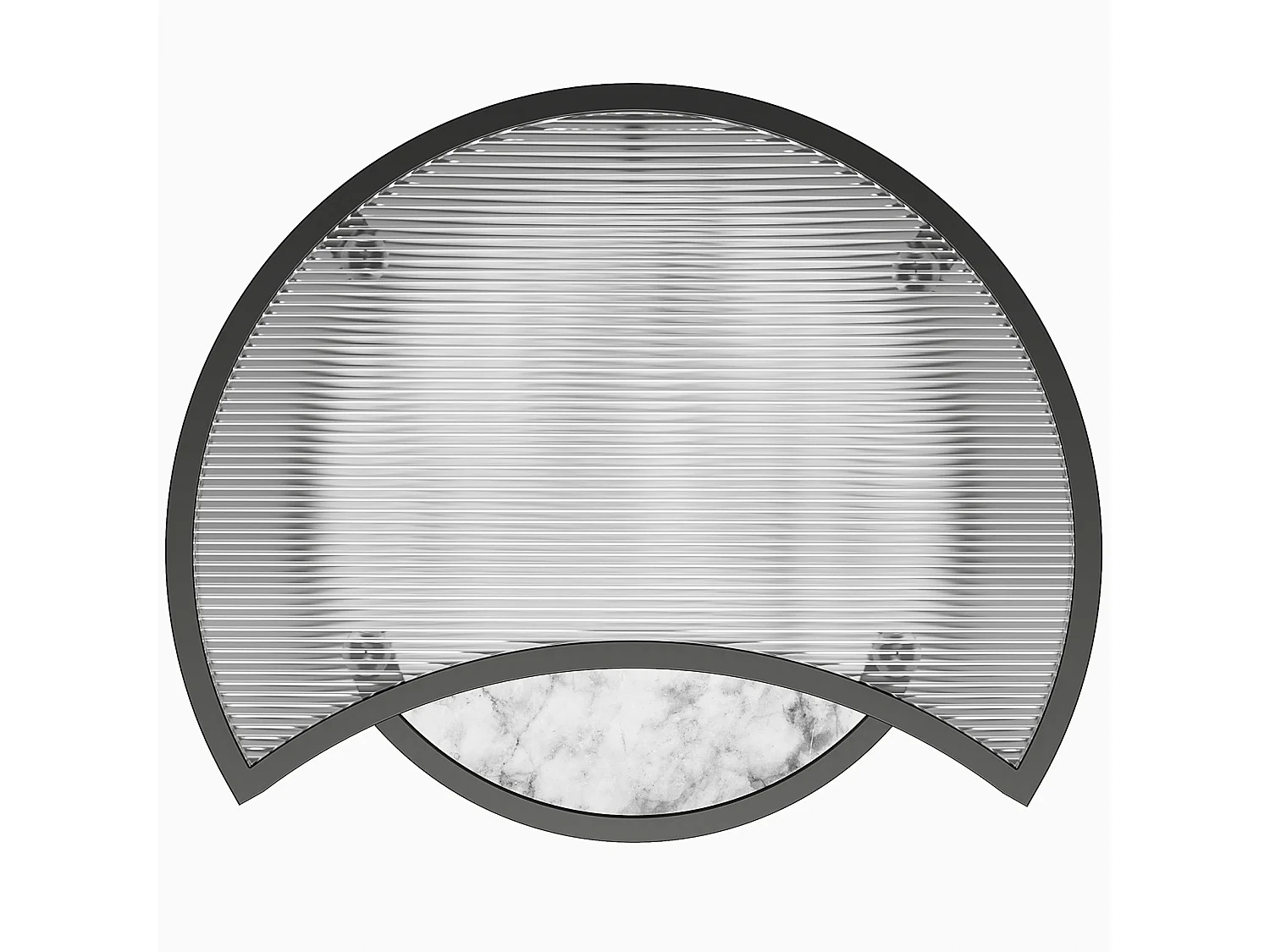 Nachttisch mit 1 Schublade aus Spanplatte Walnuss