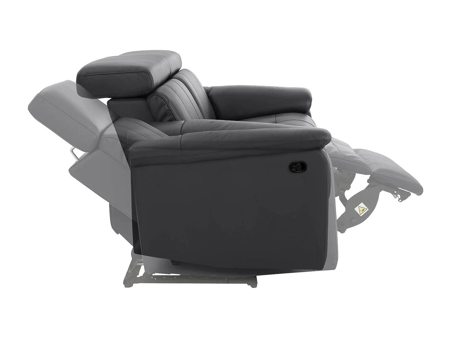 Tanaro|Canapé 2 places manuel