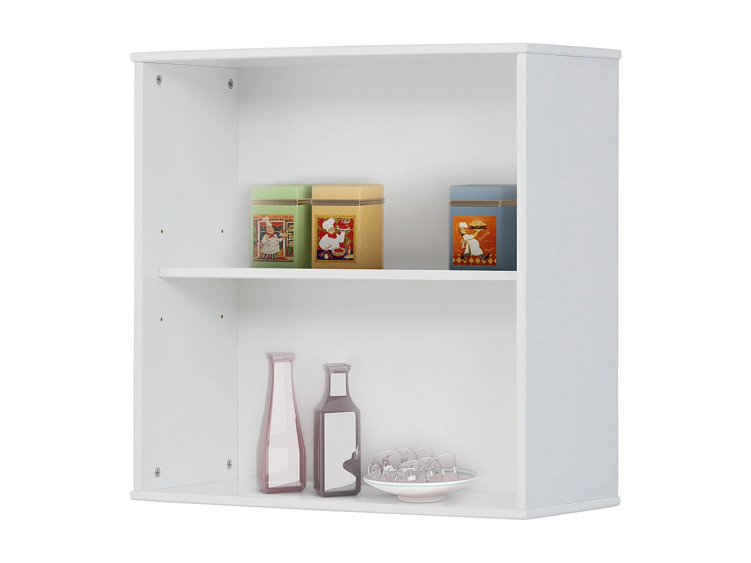 Rondo|Cintre ouvert en MDF blanc