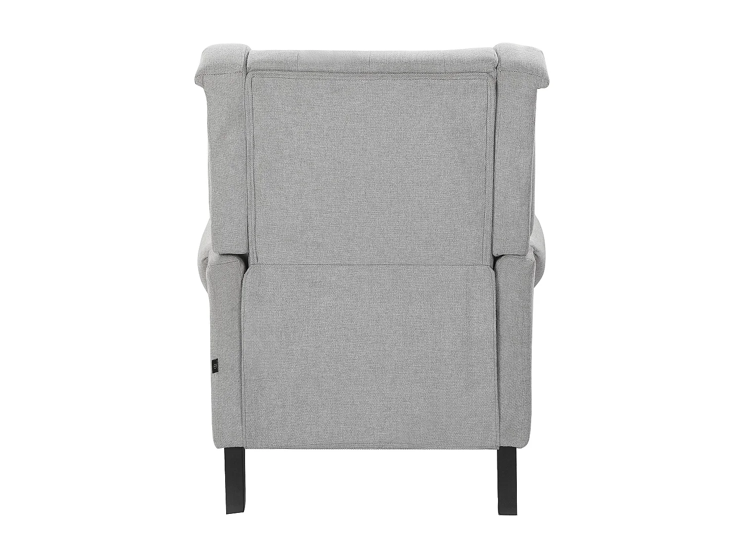 Aura|Fauteuil de relaxation gris clair tissu Belfast