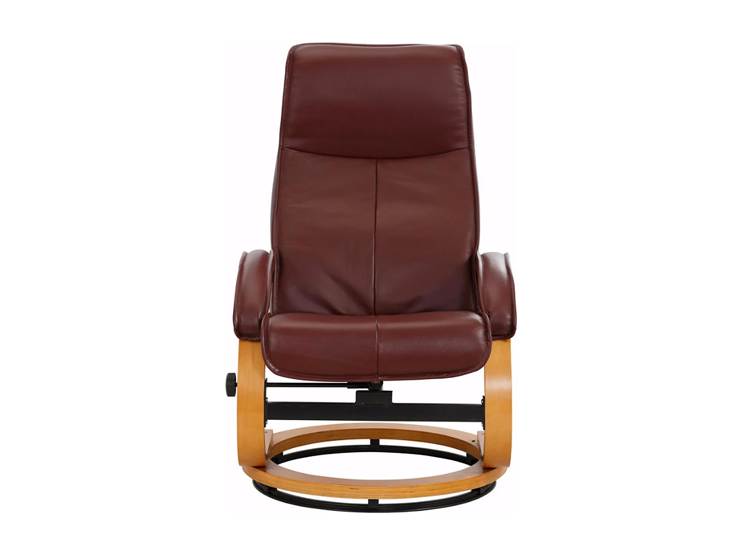 Paris|Fauteuil de relaxation + tabouret rouge