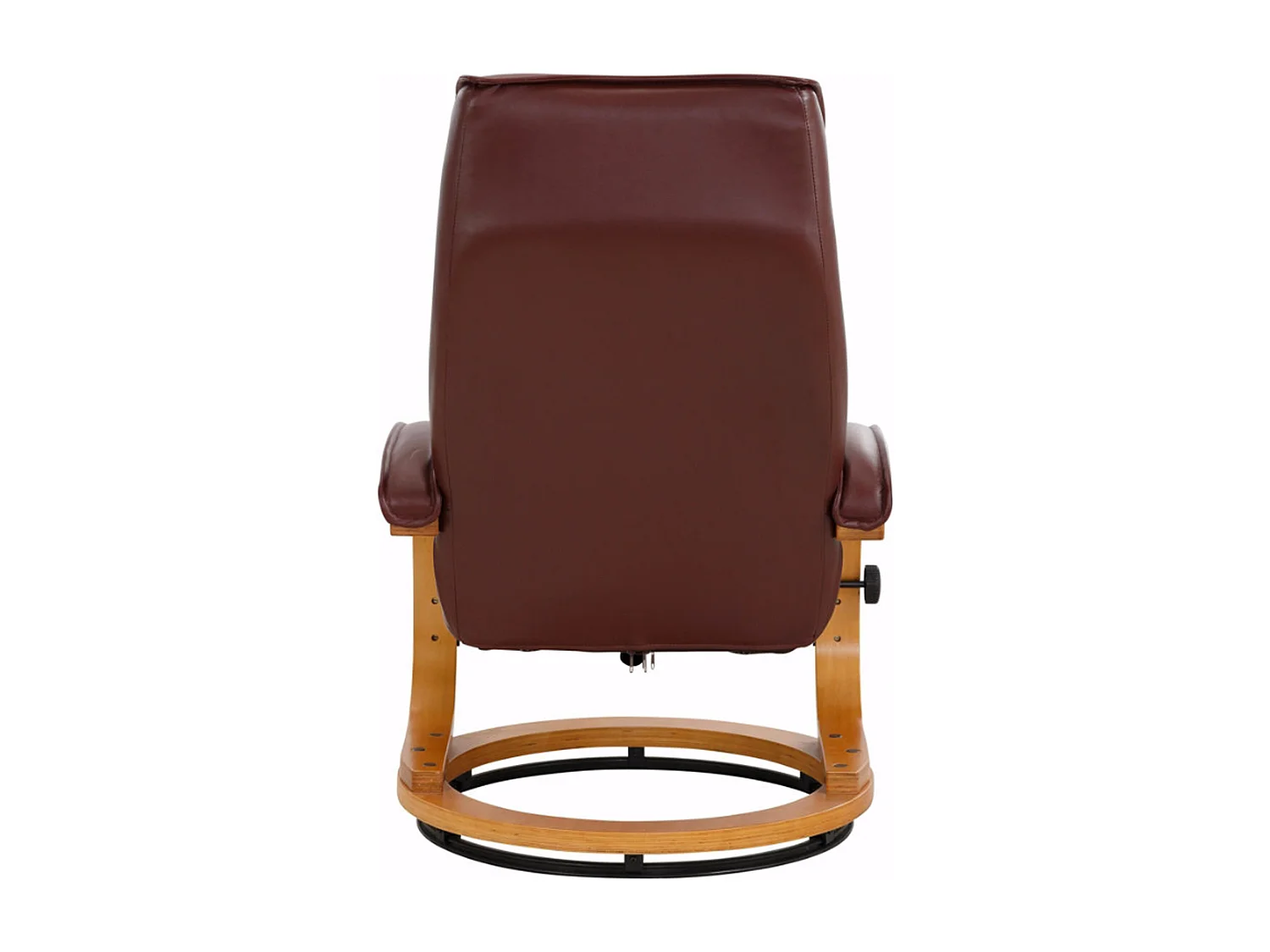 Paris|Fauteuil de relaxation + tabouret rouge