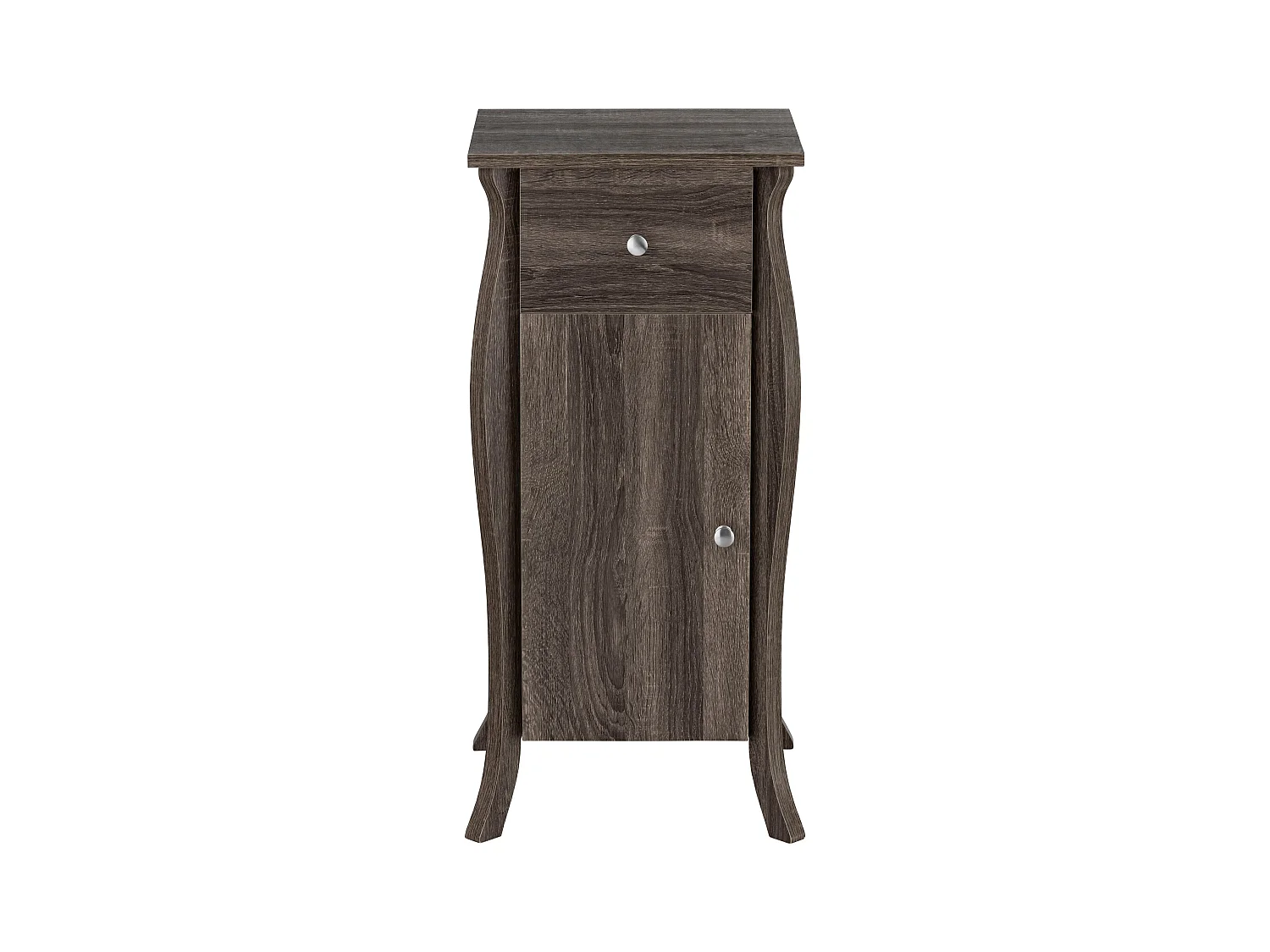 Kast 1 Deur 1 Lade Grijs Eiken