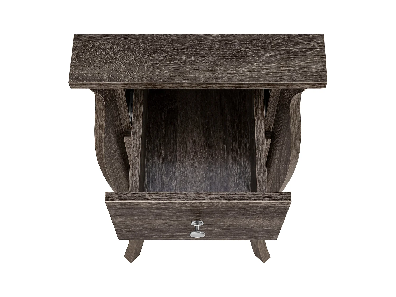 Kast 1 Deur 1 Lade Grijs Eiken