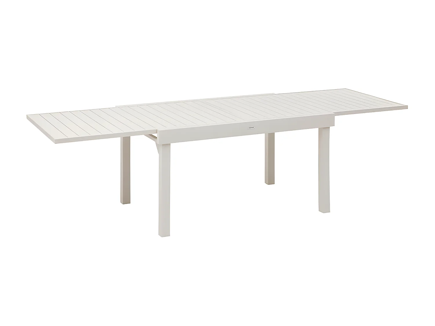 Table rectangulaire extensible Piazza 10 p. argile Hespéride