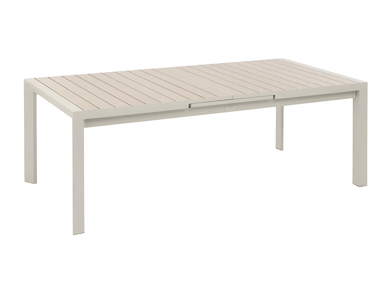 Table extensible 10p Evasion lin et argile Hespéride