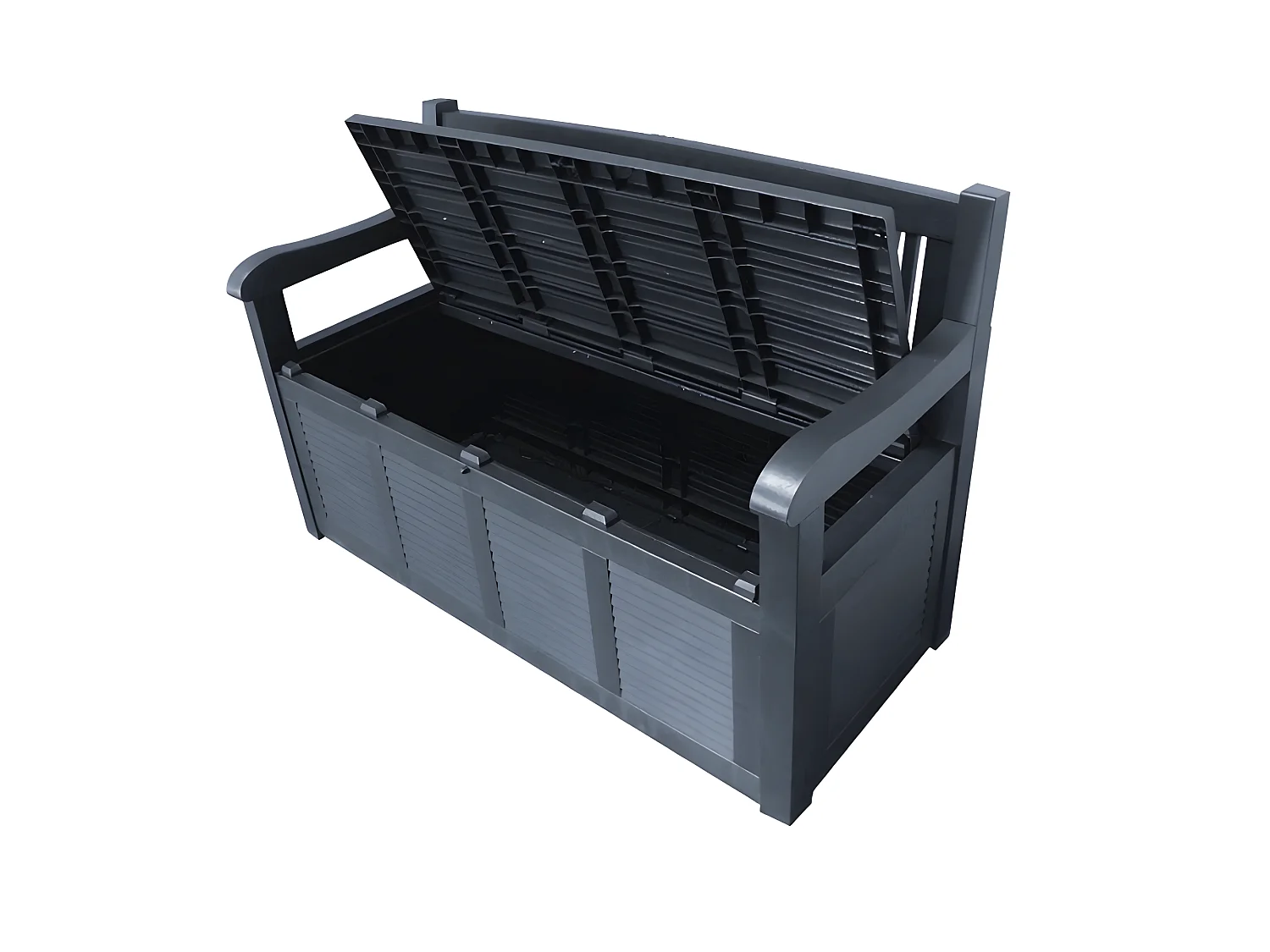 Banc coffre de rangement plastique Salzburg