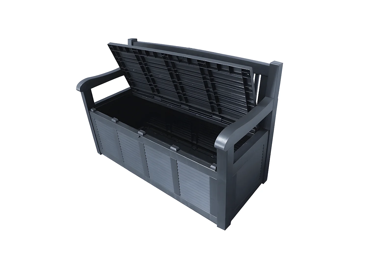 Banc coffre de rangement plastique Salzburg