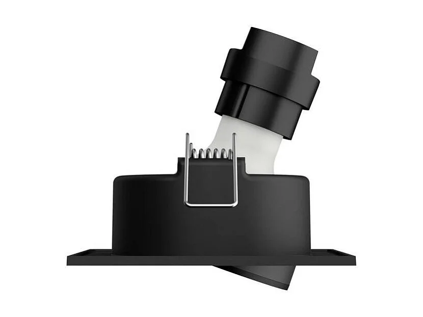 Pannello Downlight LED Quadrato Donegal Foro Ø70mm  Nichel