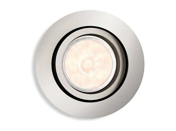 Downlight LED Donegal Circolare Foro Ø70 mm Nichel