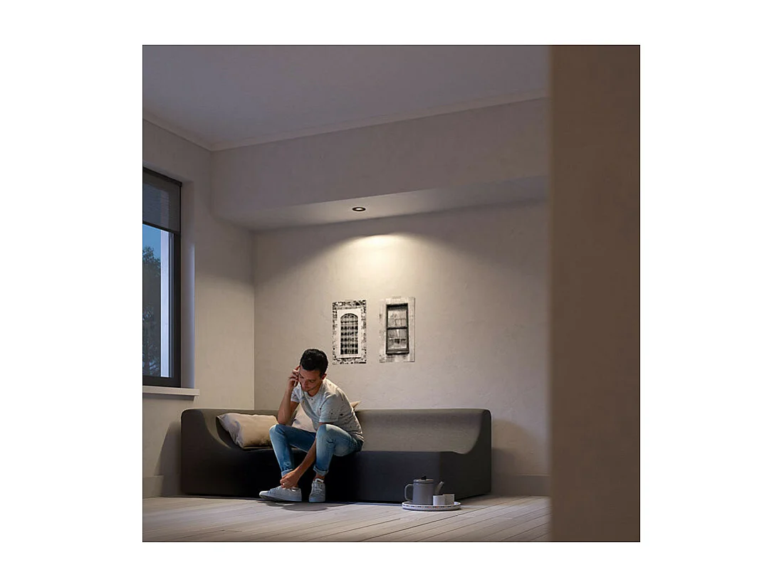 Downlight LED Donegal Circolare Foro Ø70 mm Nichel