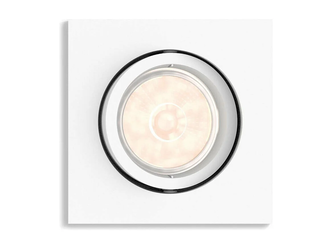 TechBrey Foco Downlight Cuadrado PHILIPS Enneper Corte 70x70 mm