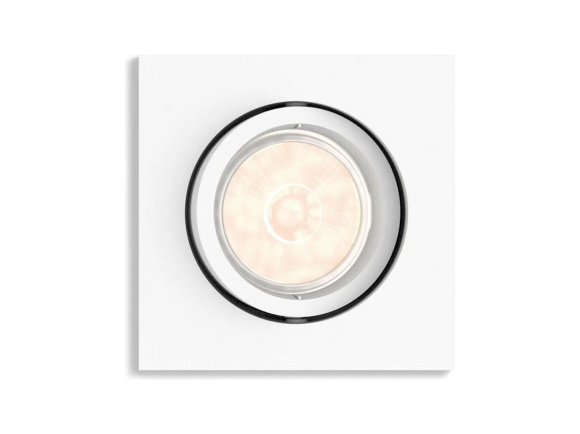 TechBrey Foco Downlight Cuadrado PHILIPS Enneper Corte 70x70 mm