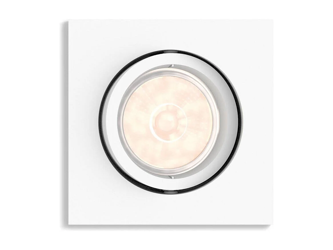 TechBrey Foco Downlight Cuadrado PHILIPS Enneper Corte 70x70 mm