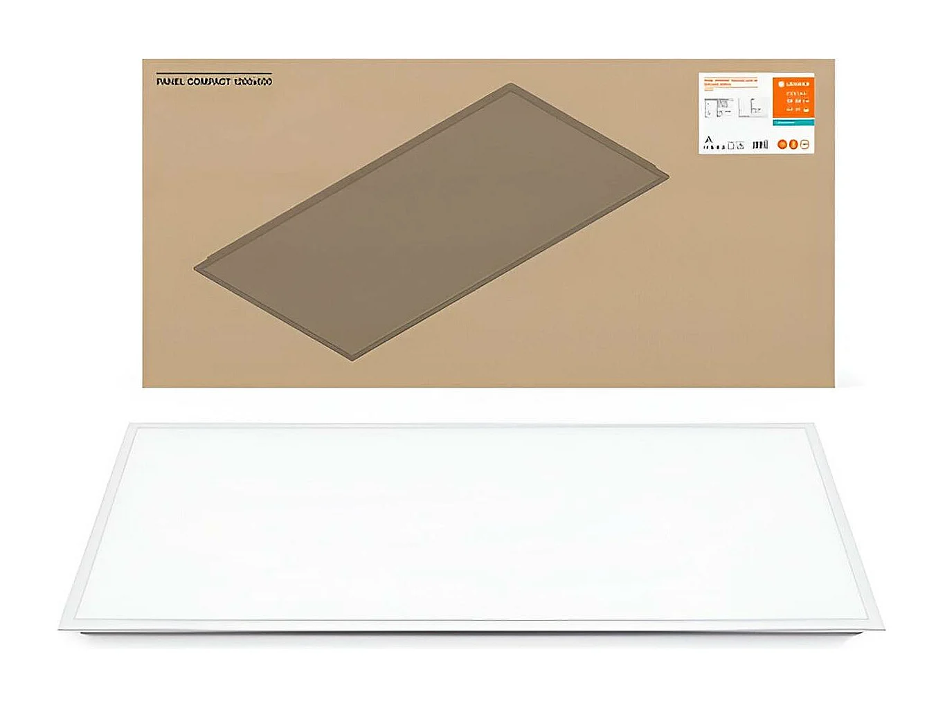 TechBrey Panel LED 120x60 cm 53W 5830lm UGR19 Compact 1200 LEDVANCE