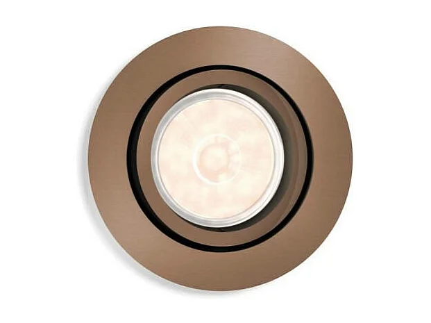 Spot Downlight  Rond Donegal Coupe Ø 70mm Cuivre