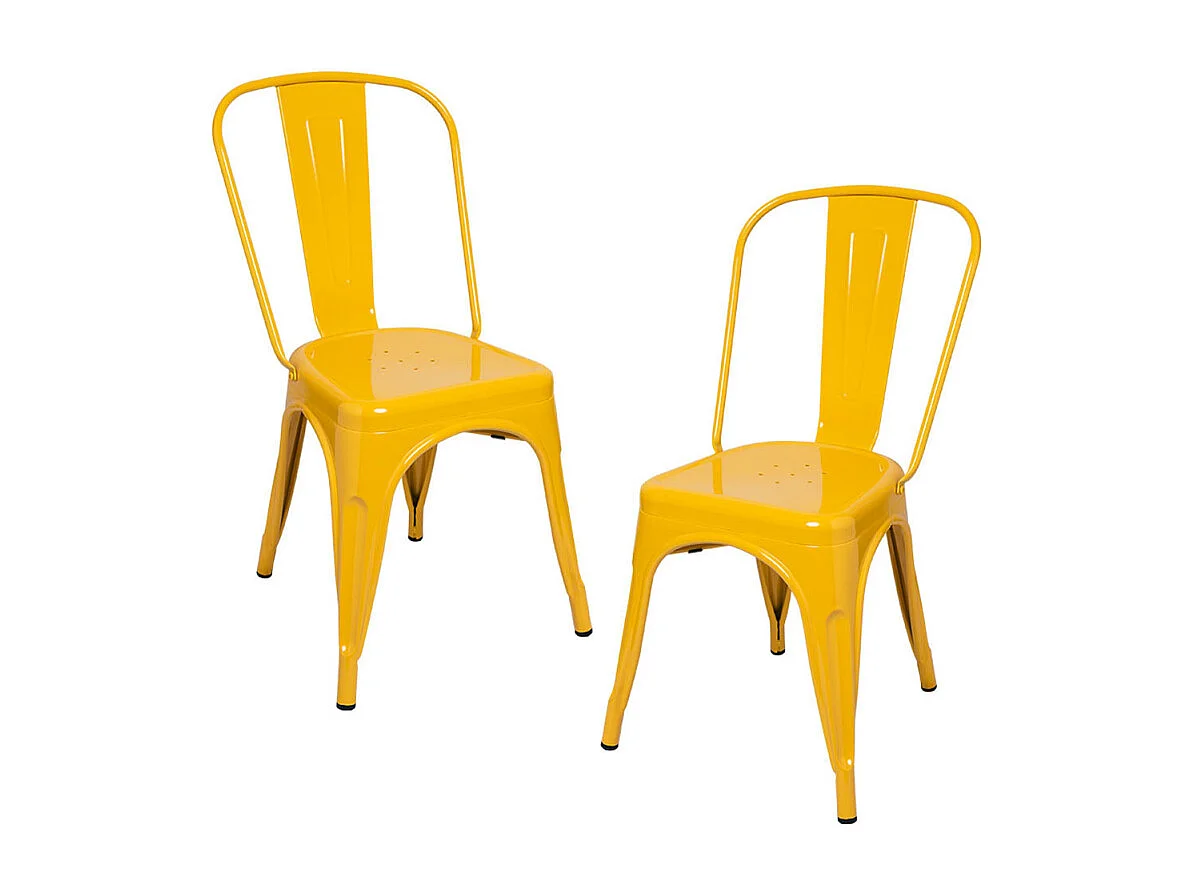 Packs Sillas Comedor - Pack 2 Sillas Torix - Amarillo