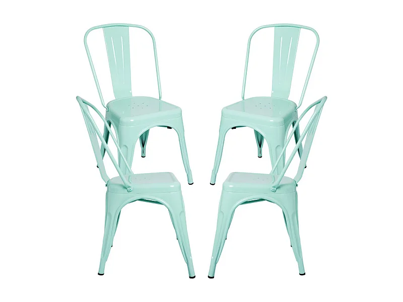 Packs Sillas Comedor - Pack 4 Sillas Torix - Verde menta