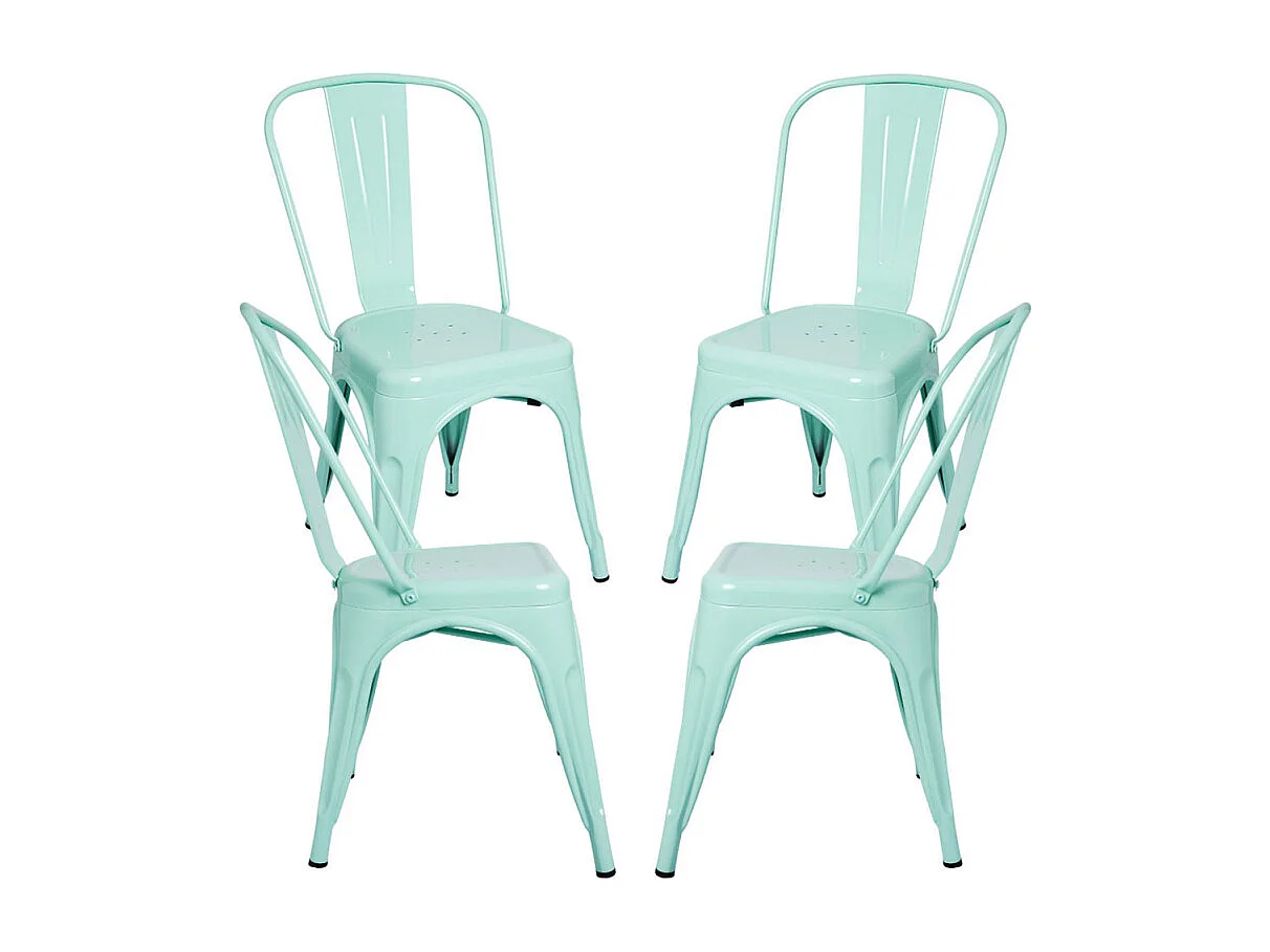 Packs Sillas Comedor - Pack 4 Sillas Torix - Verde menta